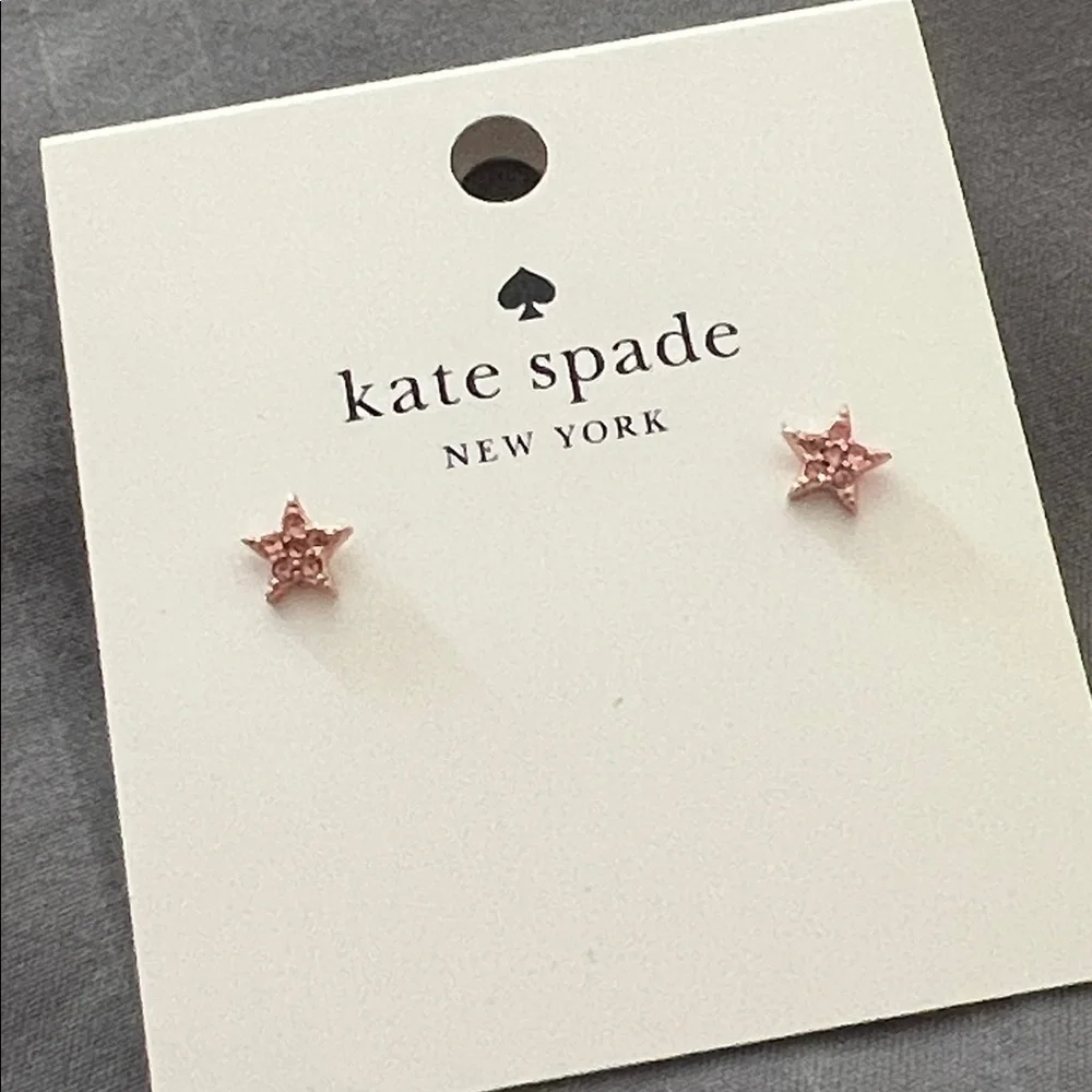 NWT Kate Spade mini pink stars B2